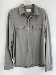 The Normal Brand Gray Button Up Size LG