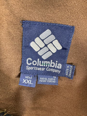 Columbia Camouflage Fleece Jacket Size 2Xl