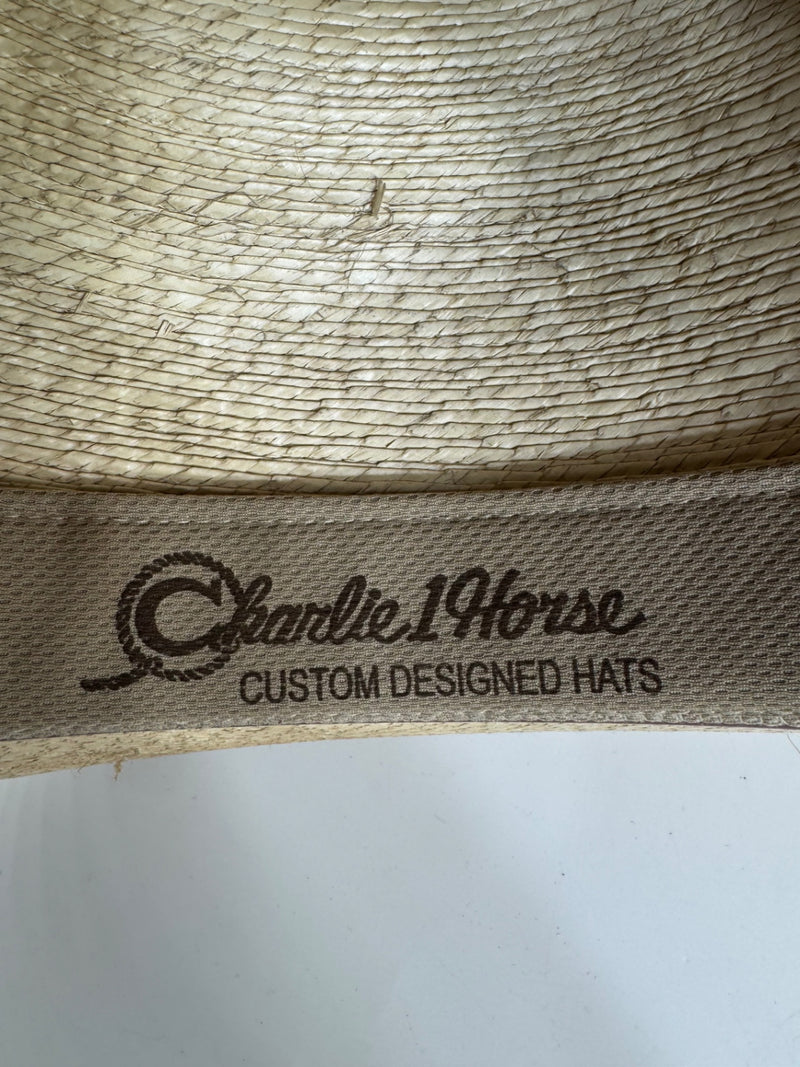 Charlie 1 Horse Mexican Palm Cowboy Hat Size M
