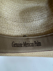 Charlie 1 Horse Mexican Palm Cowboy Hat Size M