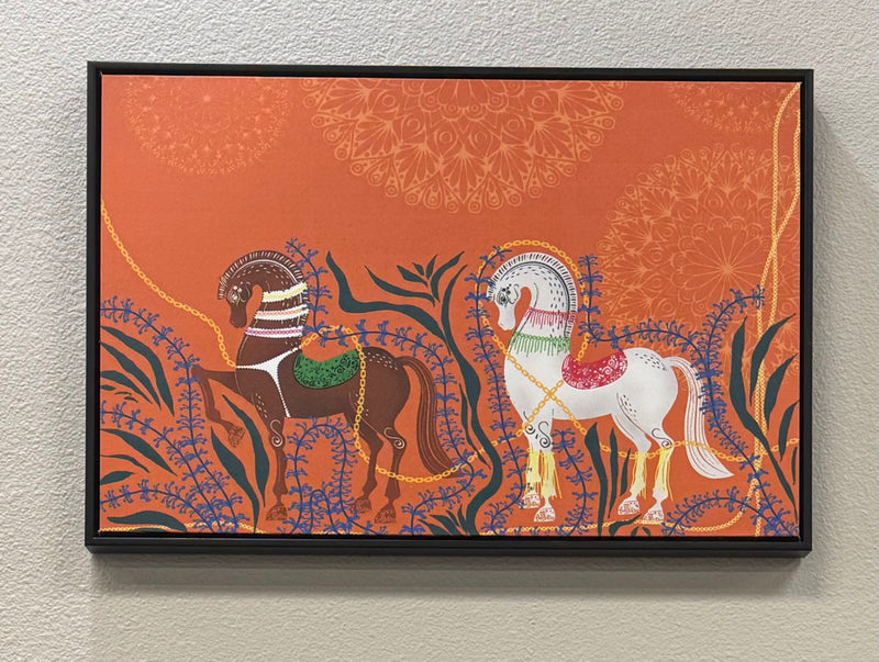 Unbranded Orange White Horse