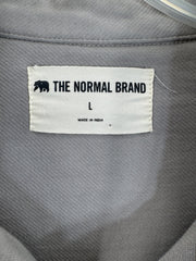 The Normal Brand Gray Button Up Size LG
