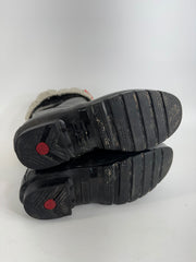 Hunter Black Rain Boots with Boot Socks Size LG
