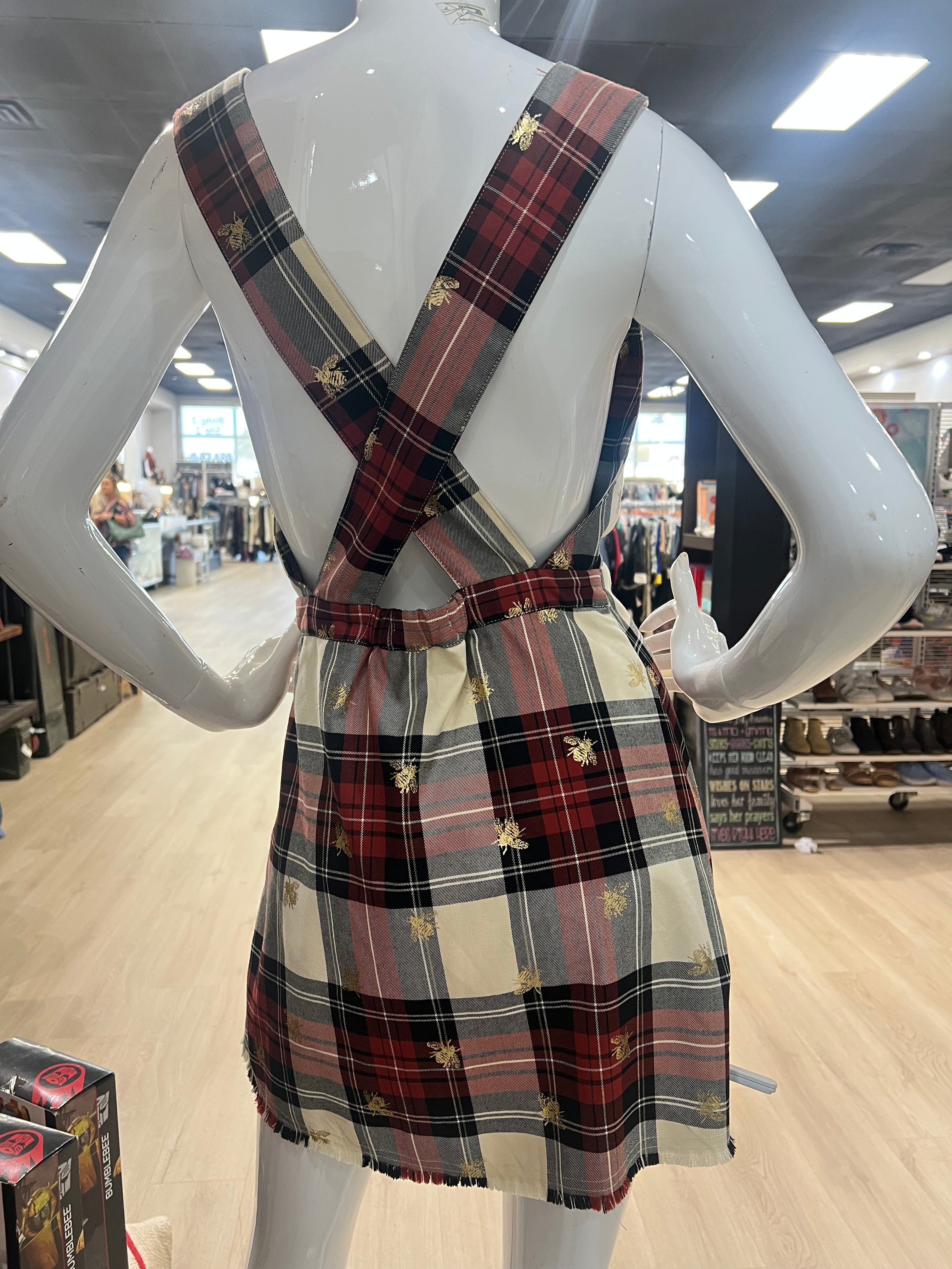Urban Outfitters Chandler Pleated Jumper Dress