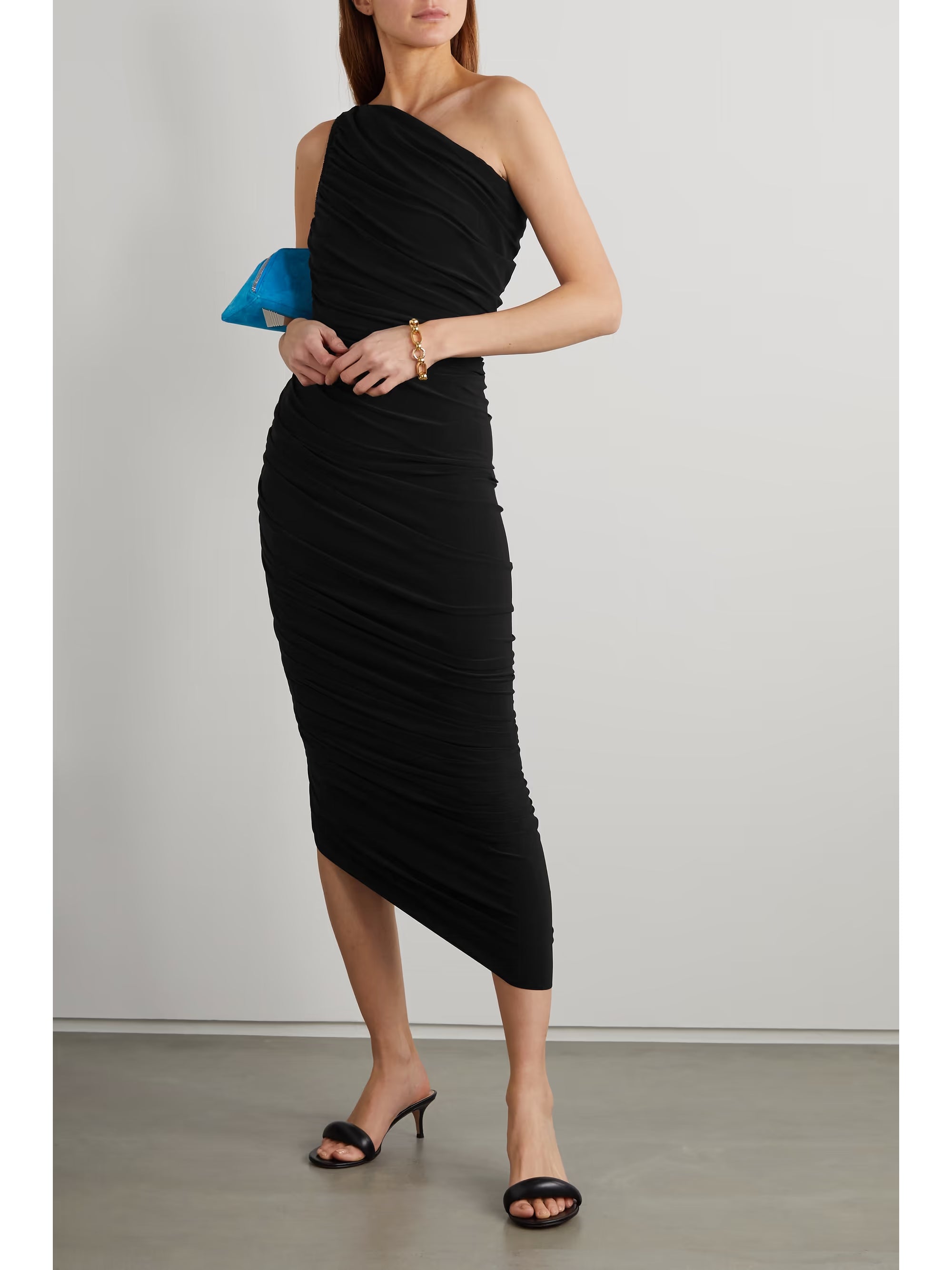 Norma Kamali Diana Dress - Black