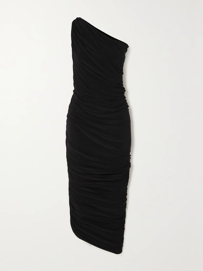 Norma Kamali Diana Dress - Black